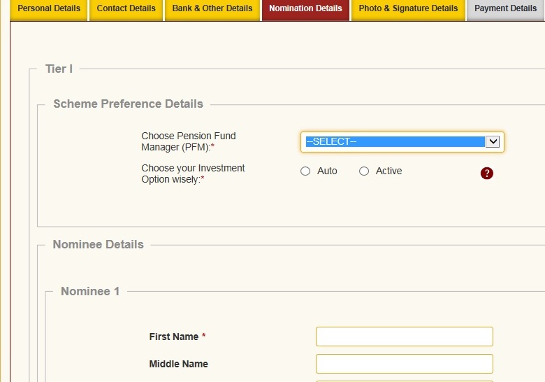 How to open NPS account online with Aadhaar card Actiive Auto