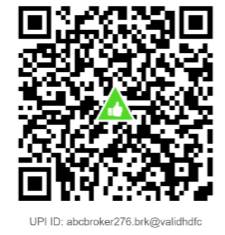 SEBI valid UPI handle Valid QR code